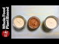 Plant Based Vegan Oil Free Mayonnaise 3 Ways : Whole Food Plant Based Recipes