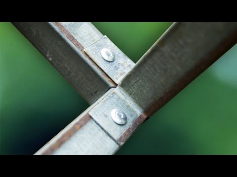 HOW TO 3 OF BOX BAR joint together WITHOUT WELDING