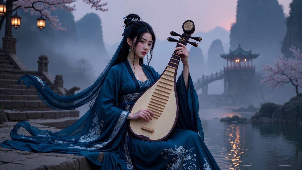 Relaxing Chinese Zen Music 🎵 Bamboo Flute, Erhu & Guzheng for Deep ...