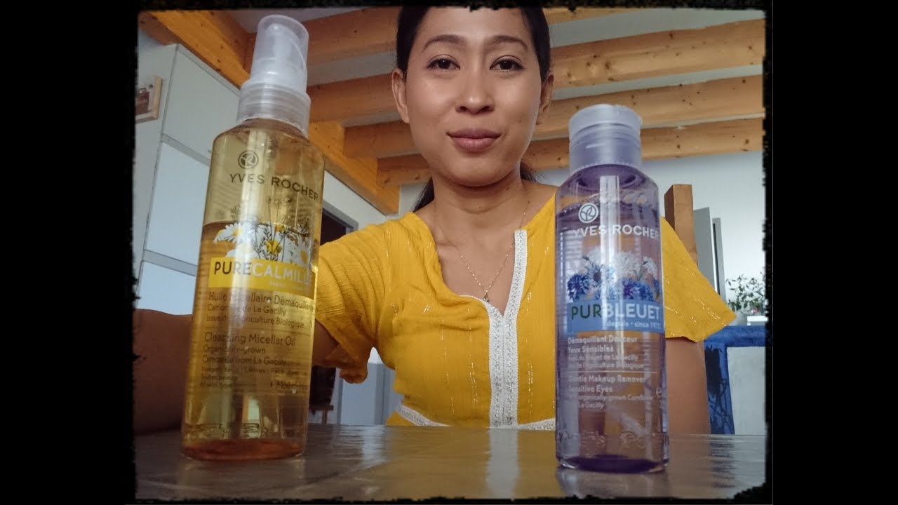 REVIEW MAKE UP REMOVER YVES ROCHER CLEANSING MICELLAR OIL & EYE REMOVER