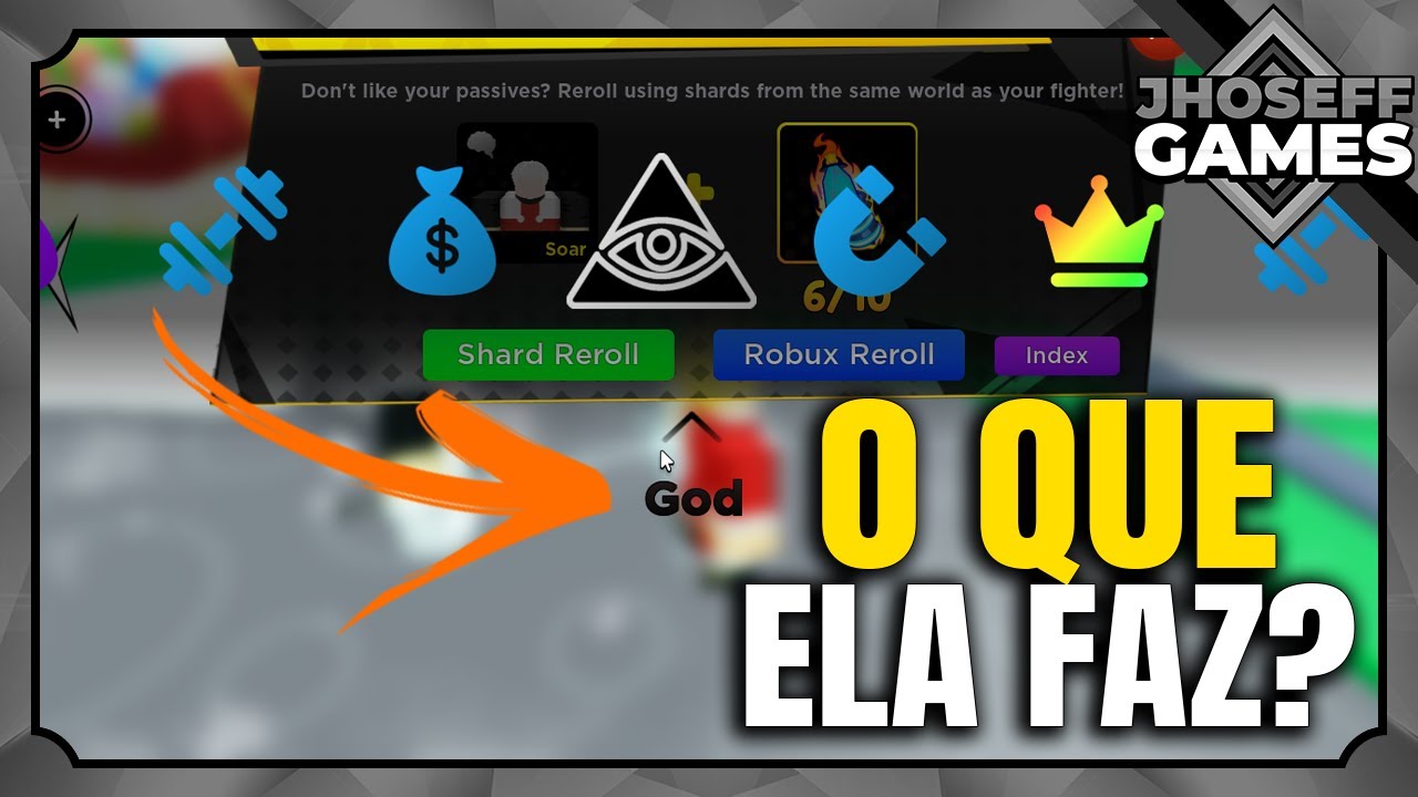 EXPLICANDO O QUE A PASSIVA GOD FAZ