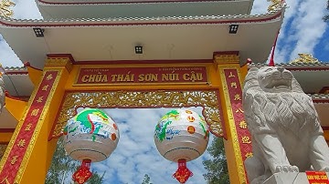 CHÙA THÁI SƠN NÚI CẬU |DI DI LE VLOG