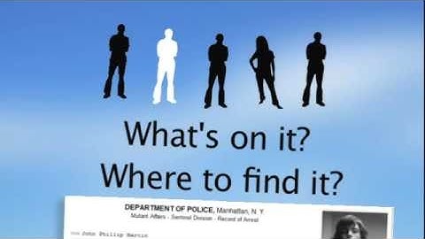 Free Criminal Background Checks SCAMS - Remove Criminal Record online