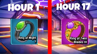 I Spent 24 Hours Doing DUNGEONS, And This Happend.. (Blox Fruits)