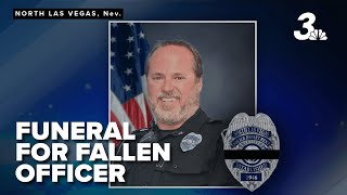 Funeral, fundraisers to pay tribute to fallen North Las Vegas officer