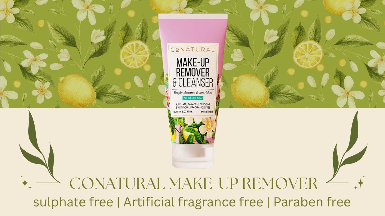 Conatural Makeup Remover REVIEW | Best Organic Makeup Remover for Sensitive Skin
