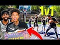 1vs1 KING OF THE COURT BASKETBALL ft. 2HYPE HOUSE - NEW Kyrie 6s!