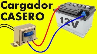 Como Hacer Cargador de Batería con un Transformador!