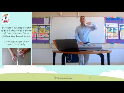 Star Light, Star Bright (Recorder tutorial for beginners), Level 2.