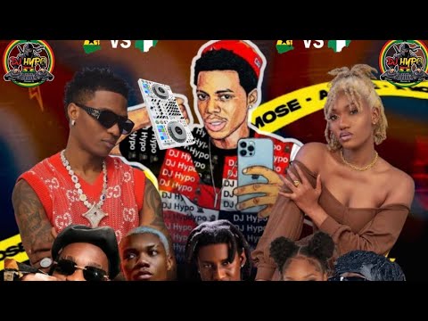 DJ Hypo 🥷 Ft Wizkid,Kidi, Rema,Kuami Eugène, Asake Afrobeats Ghana Vs Nigeria🇬🇭🇳🇬 Vl3 Mixtape 2026