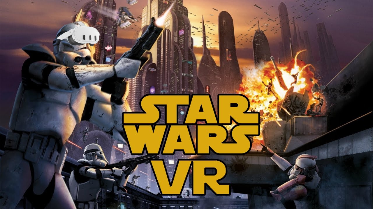 Total Escapism In Star Wars Battlefront VR (Contractors Mod Gameplay)