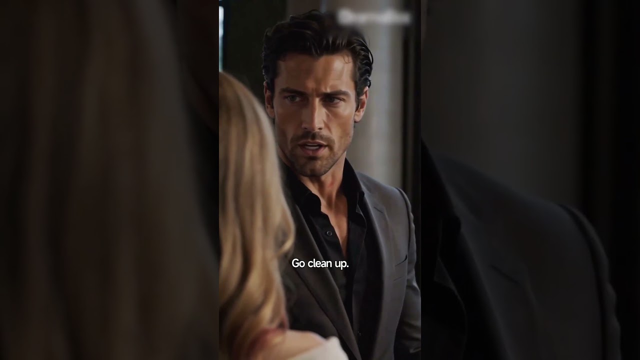 Billionaire Godfather Falls For A Mute Girl 5 #shorts #drama #dramaclips #fyp #flickreels