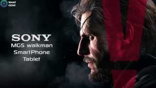 SONY - MGS Phantom Pain Walkman - NEW SEPTEMBER 2015 - YouTube