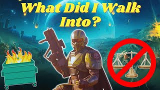 I Picked An Interesting Time To Become A Helldiver...