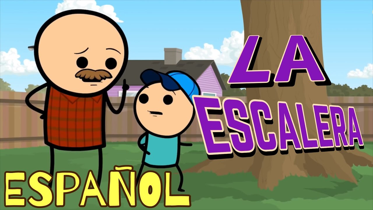 Ladder Escalera [ESPAÑOL] Cyanide & Happiness Shorts [Kapuchino