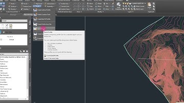 AutoCAD Civil3d Quick profile from Polyline