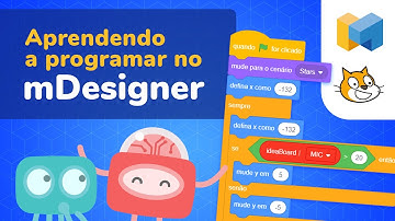 Aprendendo programação com o mDesigner - Programação em blocos baseado no Scratch