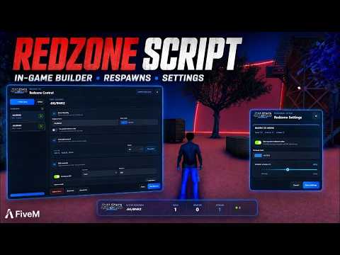 🔥 KYRO REDZONE SYSTEM   ONLY 5$ !!   FiveM Script Showcase
