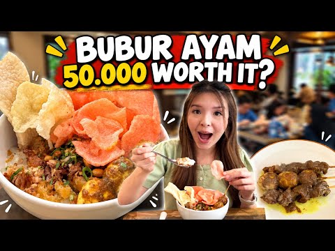 BUBUR AYAM LANGGANAN SULTAN PLUIT, HARGA PREMIUM TAPI RAME TERUS!