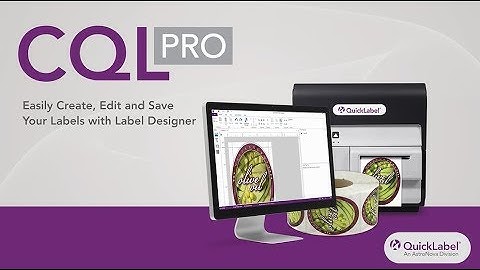 Introducing CQL Pro Labeling Software
