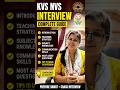 How to Prepare for KVS NVS Interview | Full Interview Guidance