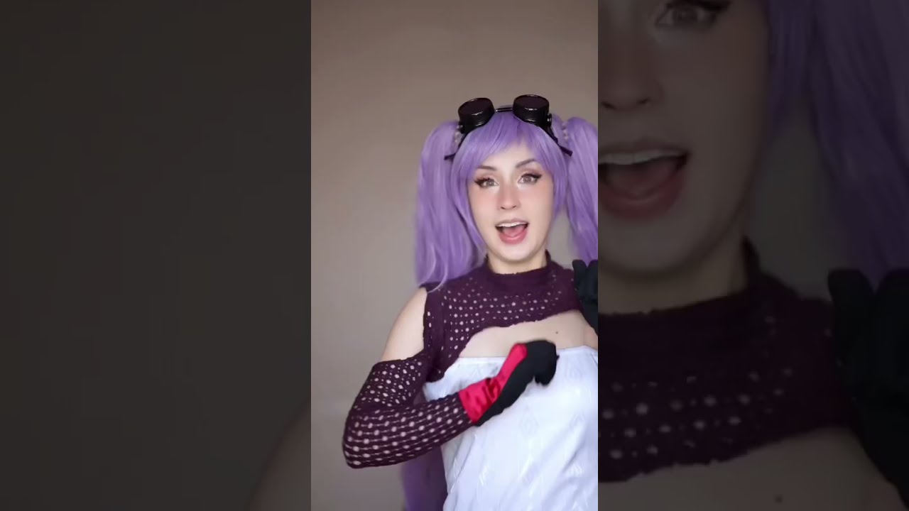 “You’re asking me about my theories??” - Entrapta cosplay transformation 💜🔧✨