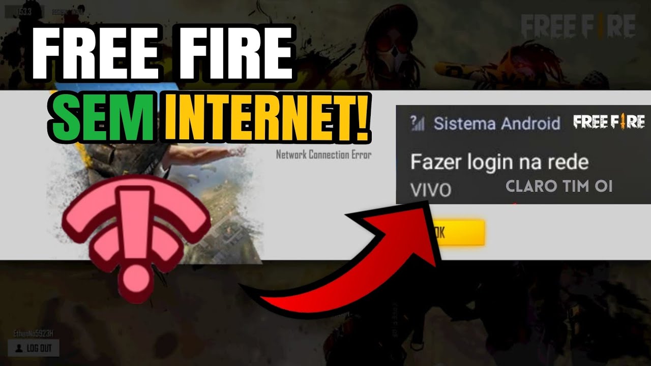 COMO JOGAR FREE FIRE SEM INTERNET! 