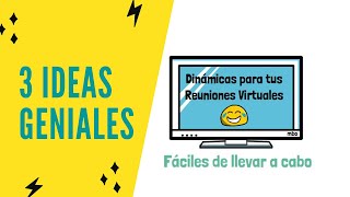 JUEGO DE GRUPO EN LINEA-DINAMICAS REUNIONES VIRTUALES -JUEGOS para REUNIONES ONLINE (primera parte) screenshot 3