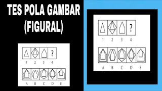 TES POTENSI AKADEMIK SOAL FIGURAL / POLA GAMBAR