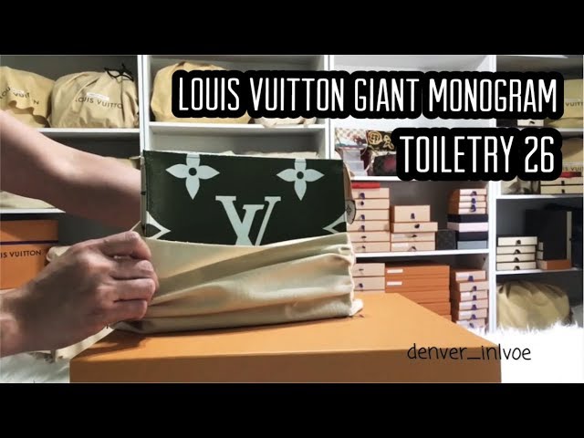 Unboxing New Release! Louis Vuitton Giant Toiletry 26 