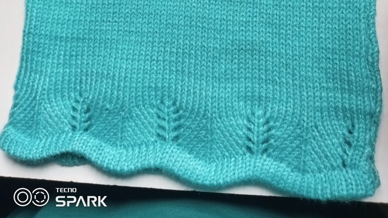 #border design in knitting machine #बुनाई मशीन में बॉर्डर डिजाइन