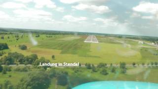 Flug Von Eggersdorf Nach Stendal-Borstel