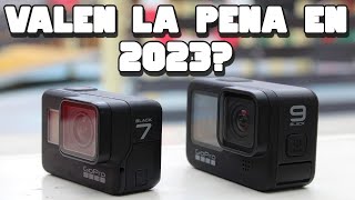 GOPRO HERO 9 BLACK VS HERO 7 BLACK  VALEN LA PENA EN 2023?   PRUEBA 100% EN CONDICIONES REALES.