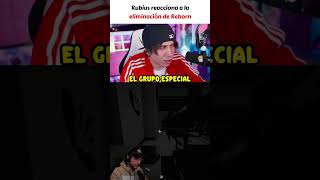Rubius reacciona a la Eliminación de Reborn #minecraft #rubius #reaccion