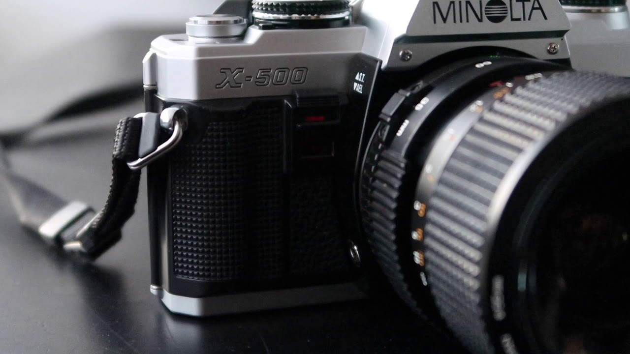 Simple review: Minolta X-500 - YouTube