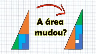 Como A Área Do Triângulo Mudou?