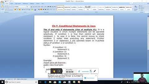 Class-9. Computer Applications. Ch-7. Conditional Statements in Java. Part-2.  Date-5/10/2020.