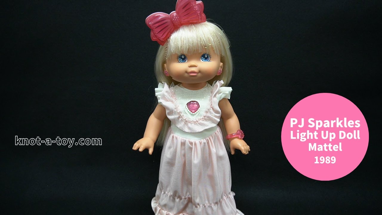 PJ Sparkles Doll/ピージェースパークルスドール・人形・ライトアップ