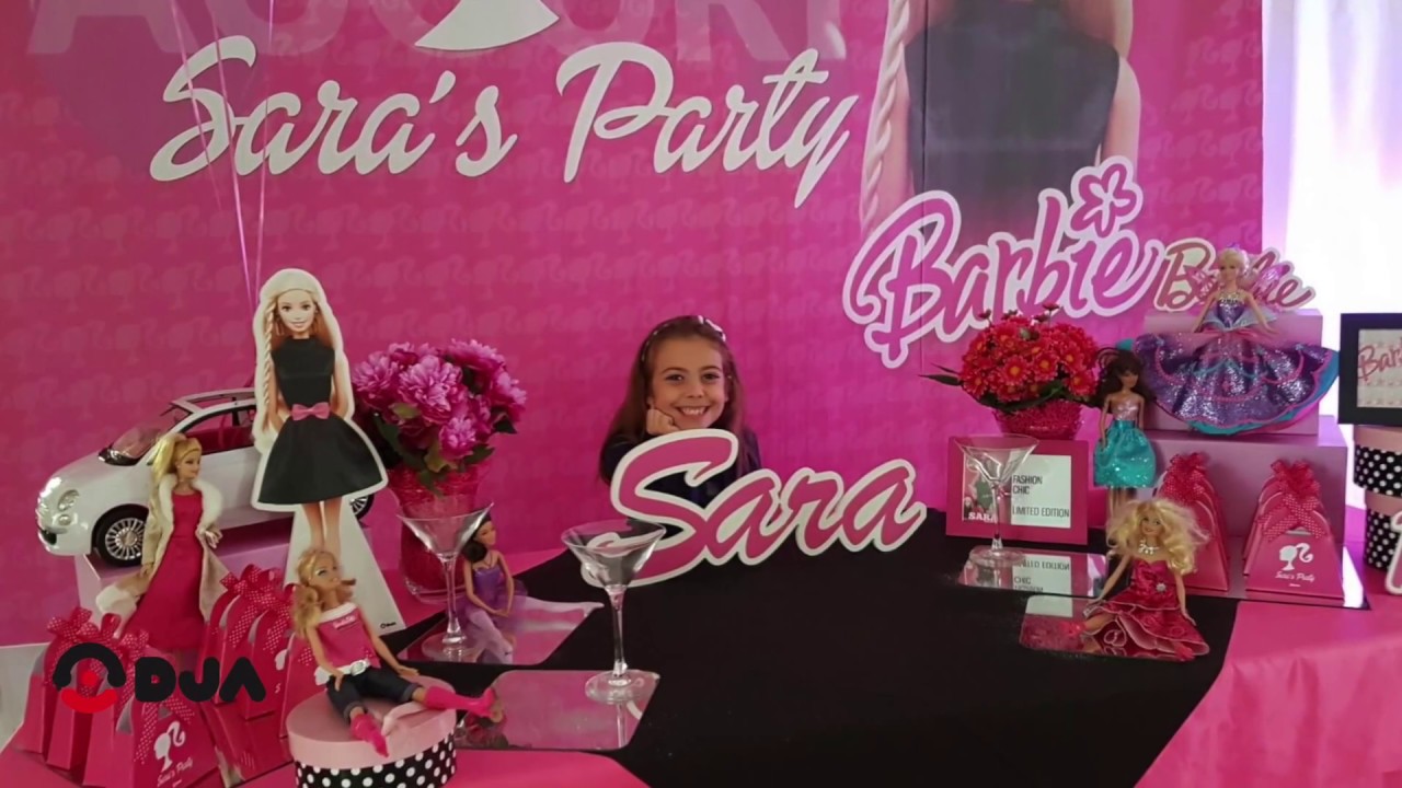 Festa a tema Barbie 