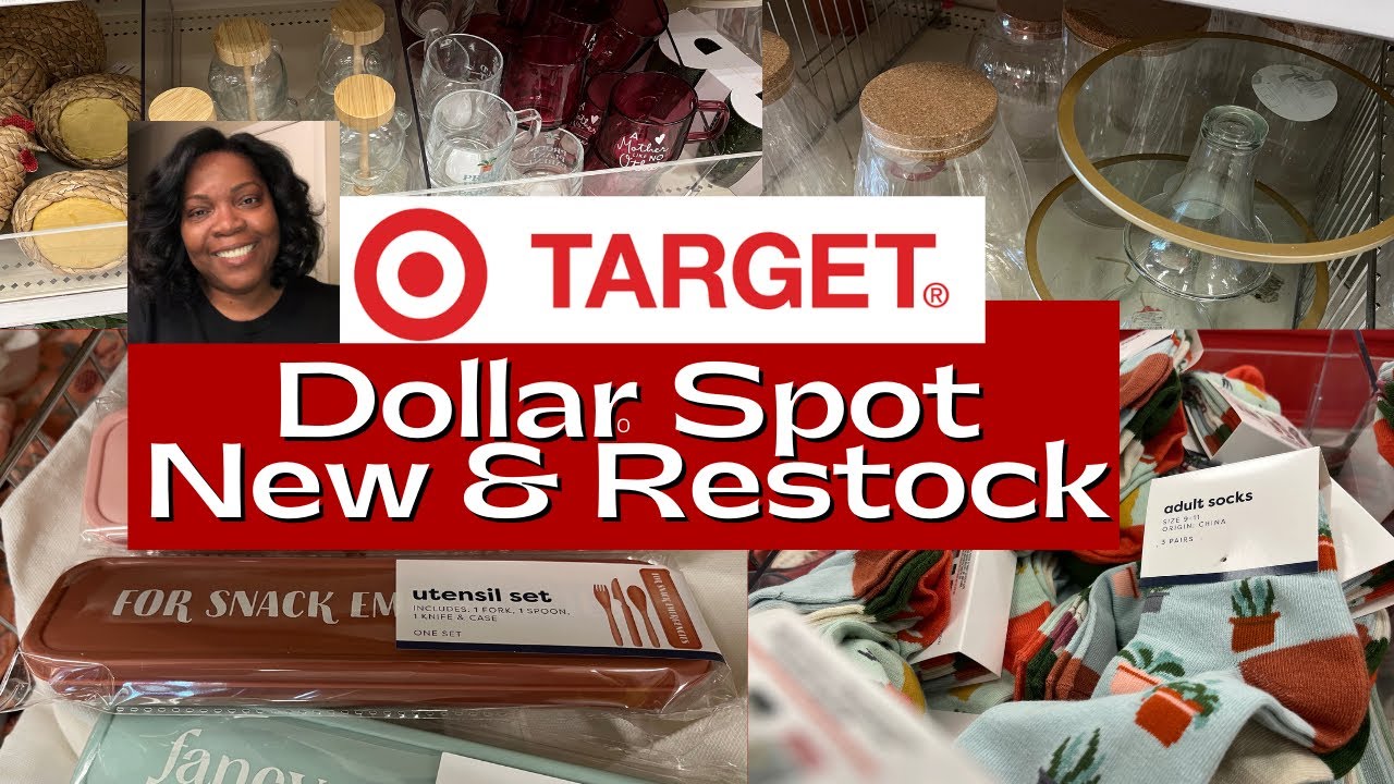 What's New & Restocked this week in the Target Dollar Spot 