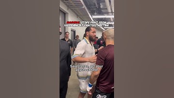 Jorge Masvidal Breaks Up A Fight