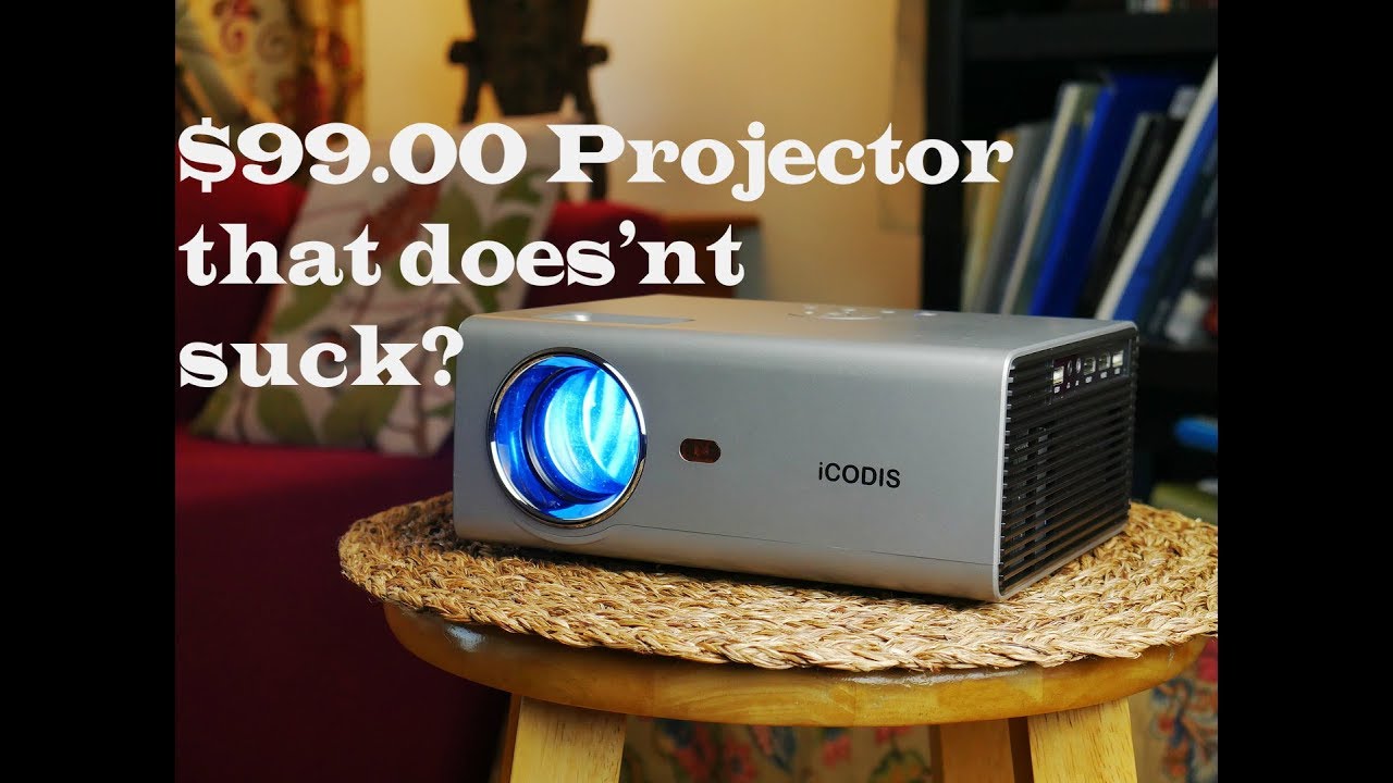 Icodis T400 Video projector $99.00 does it suck? No!