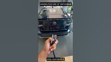 Hidden Feature Of Virtus😱 #shortsfeed #youtubeshorts #shortvideo #shorts #short #viral #volkswagen