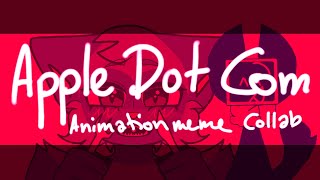 Apple Dot Com ‼️ Collab with _Foxel_ ‼️ Animation Meme ‼️ Flipaclip ⚠️ FW, Eyestrain, Blood/Gore