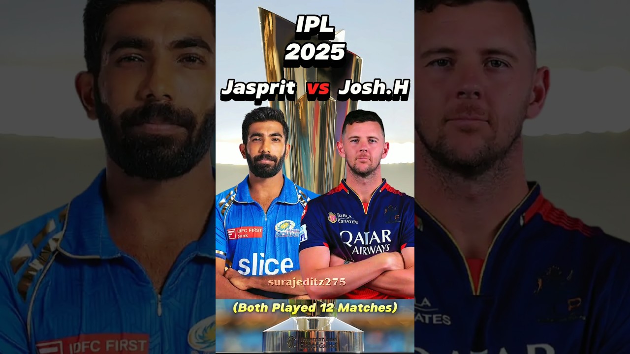 Jasprit Bumrah vs Josh Hazlewood in IPL 2025 ⚡