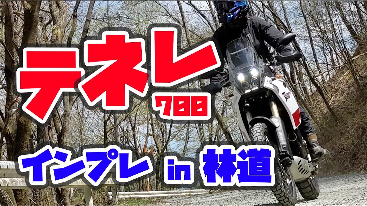 テネレ700ガチインプレ！現行最強種のビッグオフらしいので林道に突撃した。