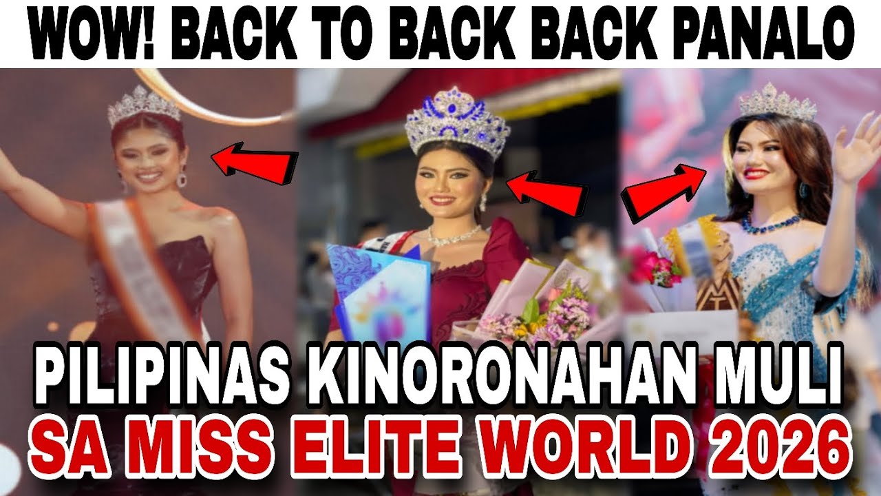 Филиппины вновь завоевали титул Miss Elite World 2026, одержав тройную победу подряд.