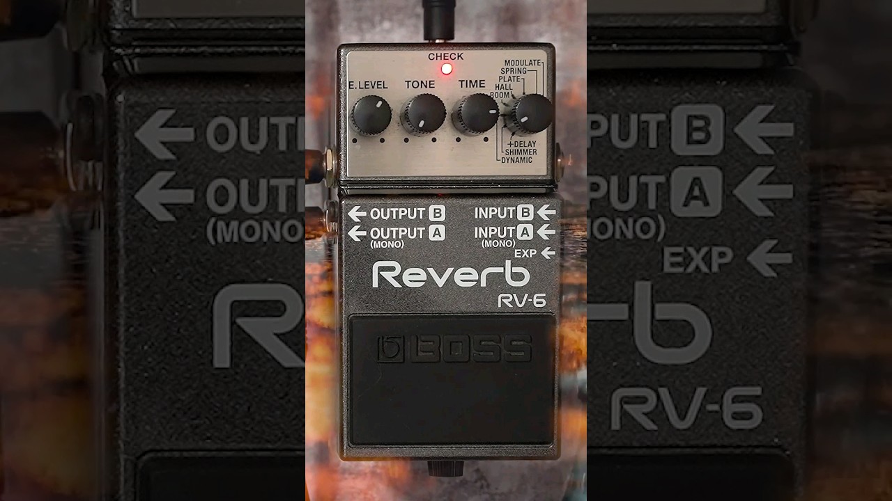 Best Ambient Tone you can get with BOSS RV-6 Reverb // My Favorite Guitar Sounds 