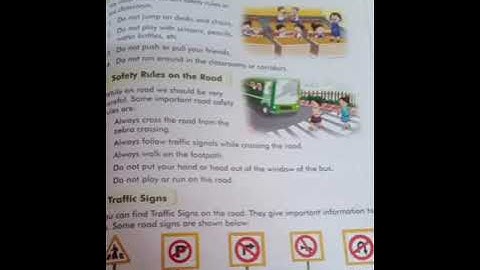 Class-2, Subject-EVS, Video -32 Part-1 ,Safety First , ( Chapter-10) by Mrs.Shweta Sharma