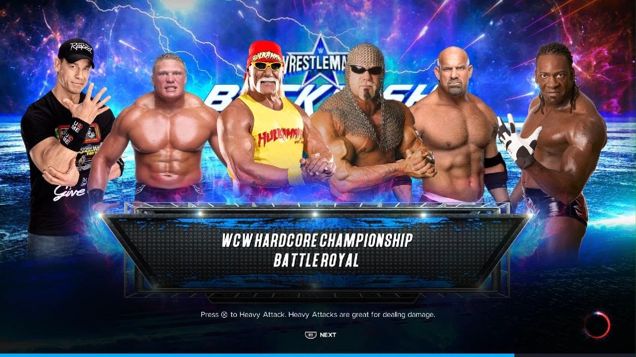 WCW Hardcore Championship Battle Royale! YouTube